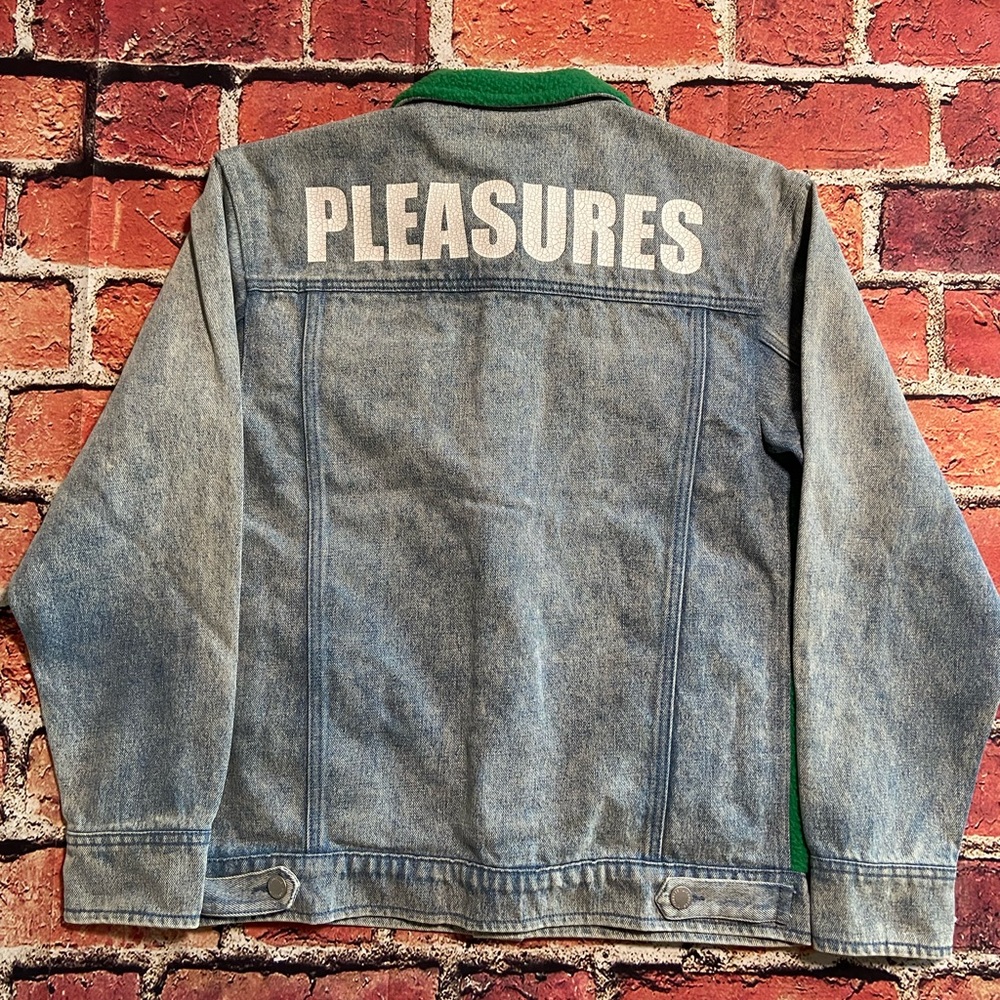 Pleasures Fried Trucker Jacket